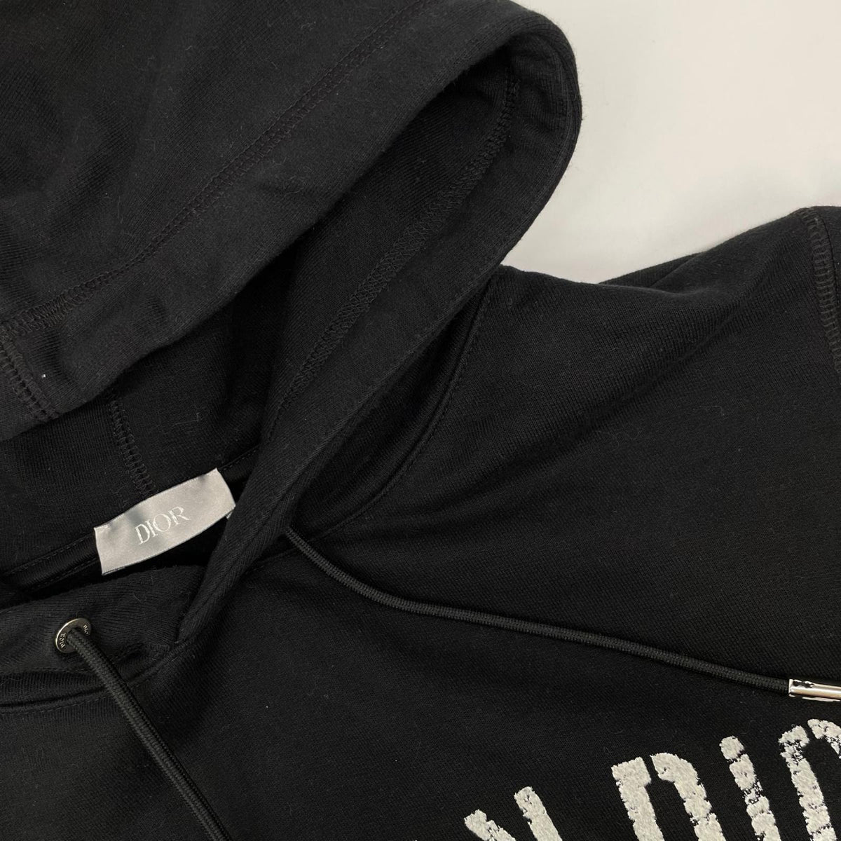DIOR ディオール 043J646A0531 ブラック アトリエ ATELIER コットン フーディーパーカー トップス