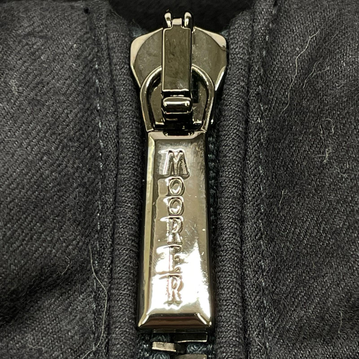MOORER ムーレー FIRE-L ネイビー カシミヤ混 ウールダウンベスト ベスト
