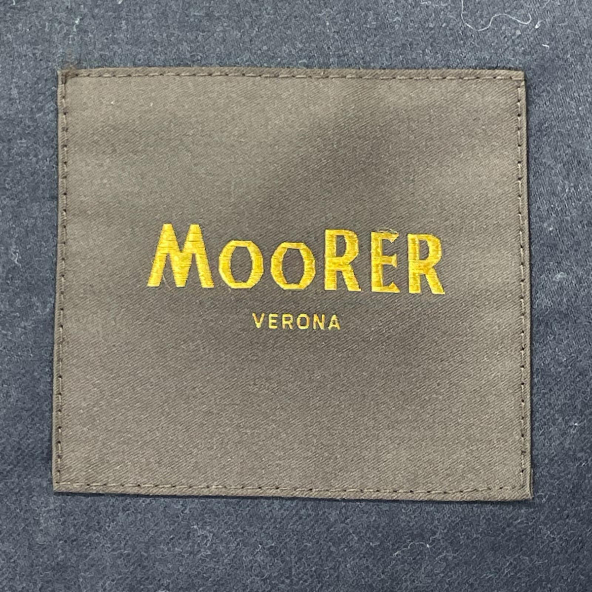 MOORER ムーレー FIRE-L ネイビー カシミヤ混 ウールダウンベスト ベスト