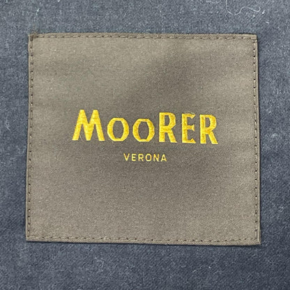 MOORER ムーレー FIRE-L ネイビー カシミヤ混 ウールダウンベスト ベスト
