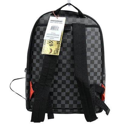 SPRAYGROUND スプレイグラウンド 美品 グレーサイドシャーク パリ リュックサック デイパック メンズ グレー 910B2804NSZ