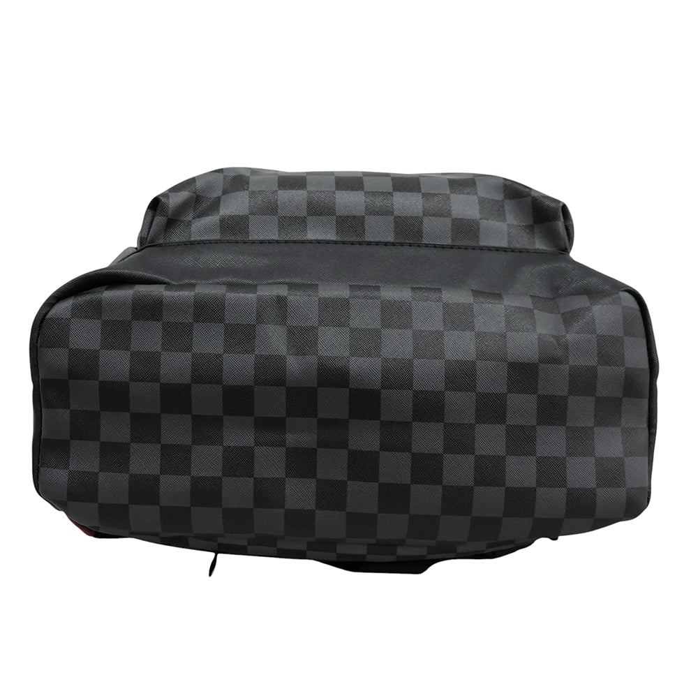 SPRAYGROUND スプレイグラウンド 美品 グレーサイドシャーク パリ リュックサック デイパック メンズ グレー 910B2804NSZ