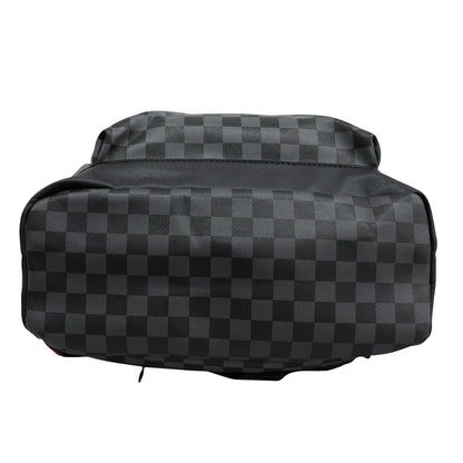 SPRAYGROUND スプレイグラウンド 美品 グレーサイドシャーク パリ リュックサック デイパック メンズ グレー 910B2804NSZ