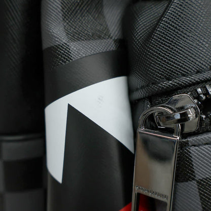 SPRAYGROUND スプレイグラウンド 美品 グレーサイドシャーク パリ リュックサック デイパック メンズ グレー 910B2804NSZ