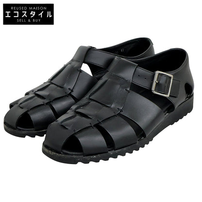 Paraboot パラブーツ PACIFIC パシフィック レザー グルカサンダル シューズ メンズ ブラック 41 シューズ