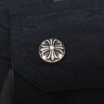 Chrome hearts クロムハーツ 美品 BOARD LACE FRNT SHORTS CHプラス レザーパッチ クロスボールボタン ショーツ ボトムス
