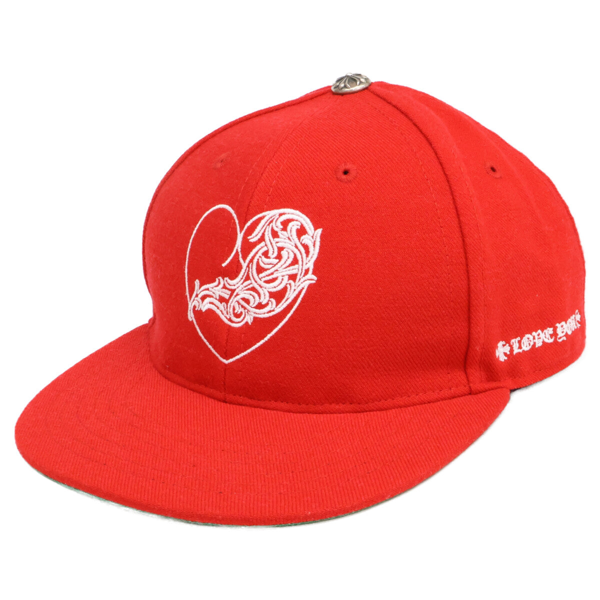 Chrome hearts クロムハーツ 新品未使用 LOVE YOU Fitted HAT ベースボールキャップ 帽子