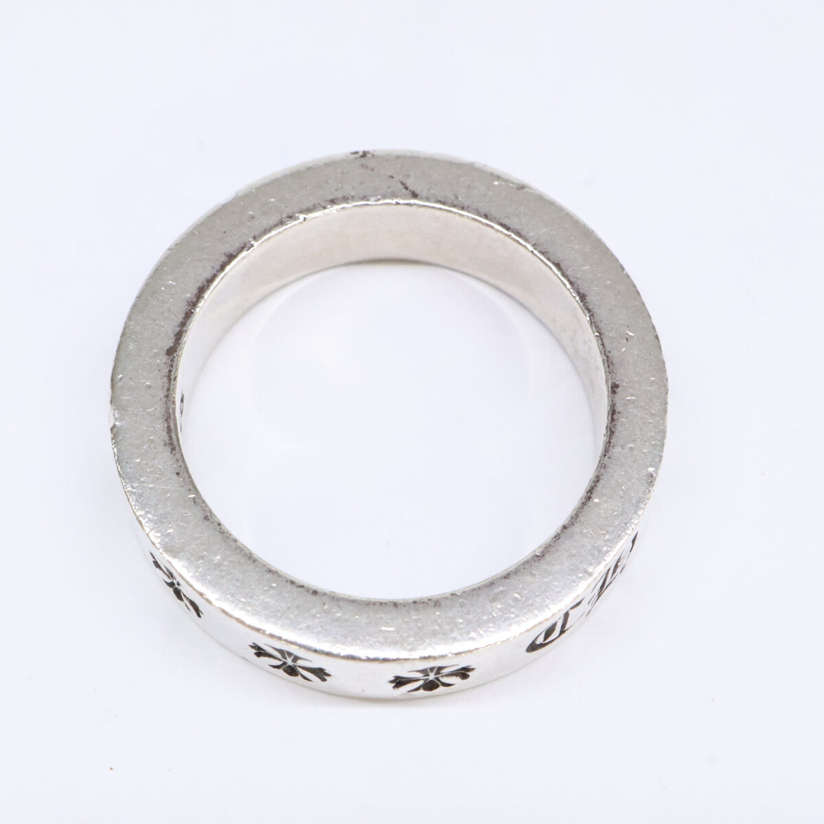 Chrome hearts クロムハーツ 925 6mm FOREVER スペーサー リング 指輪