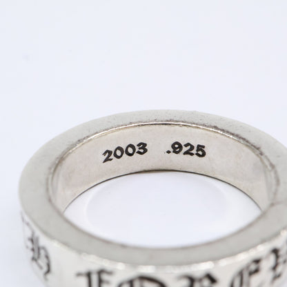 Chrome hearts クロムハーツ 925 6mm FOREVER スペーサー リング 指輪