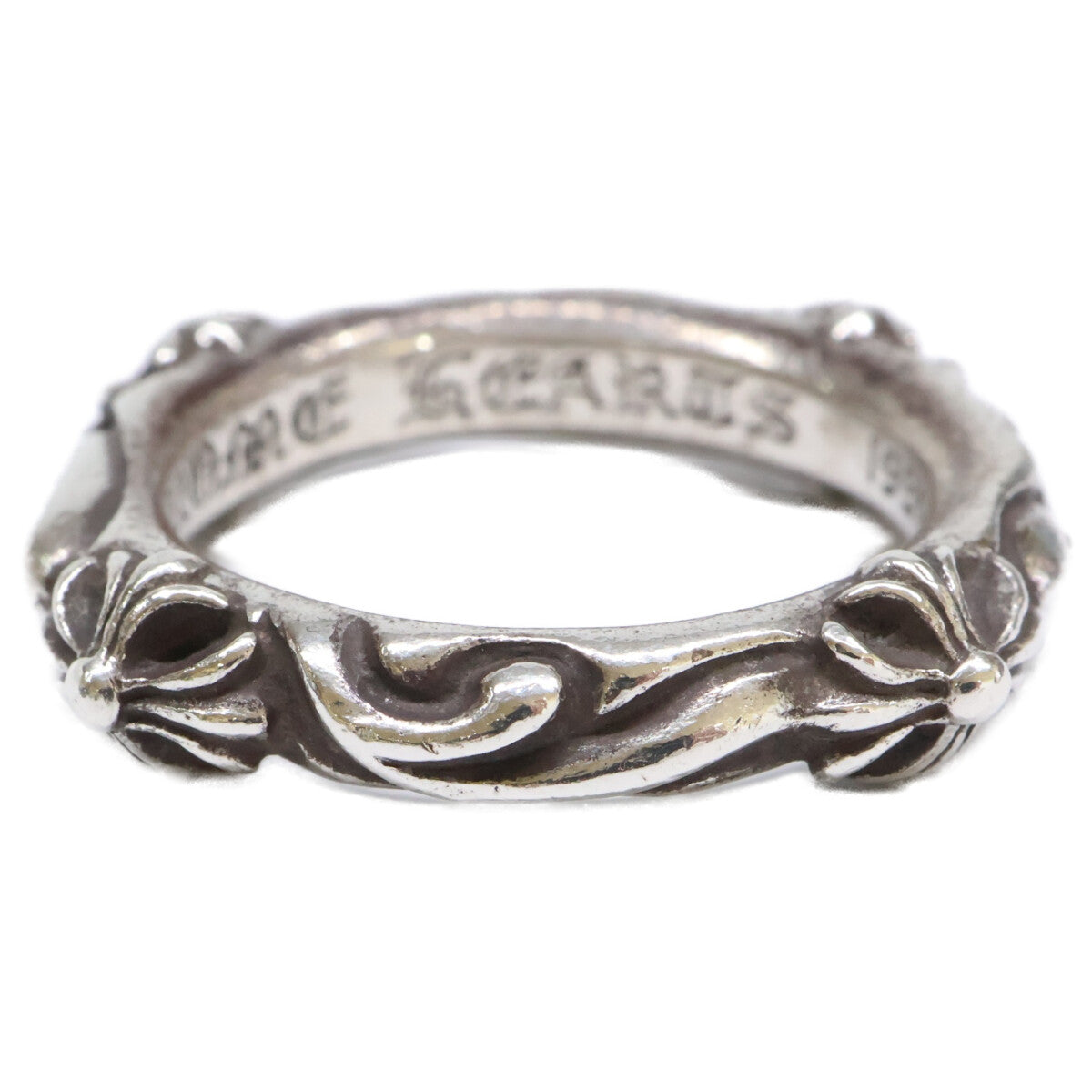 Chrome hearts クロムハーツ 925 SBTバンド リング 指輪