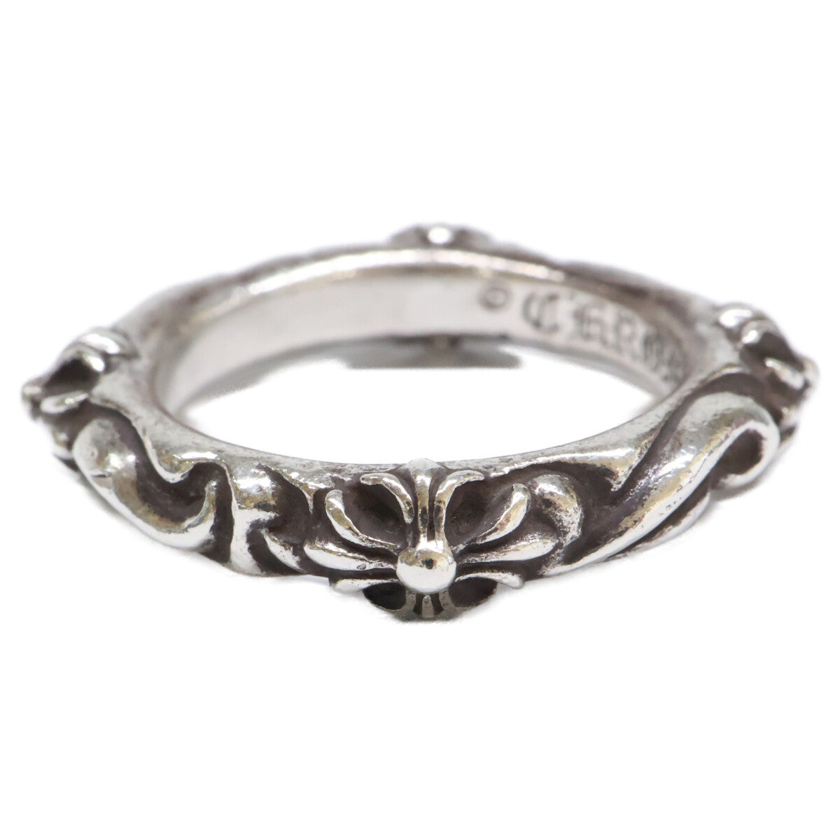 Chrome hearts クロムハーツ 925 SBTバンド リング 指輪