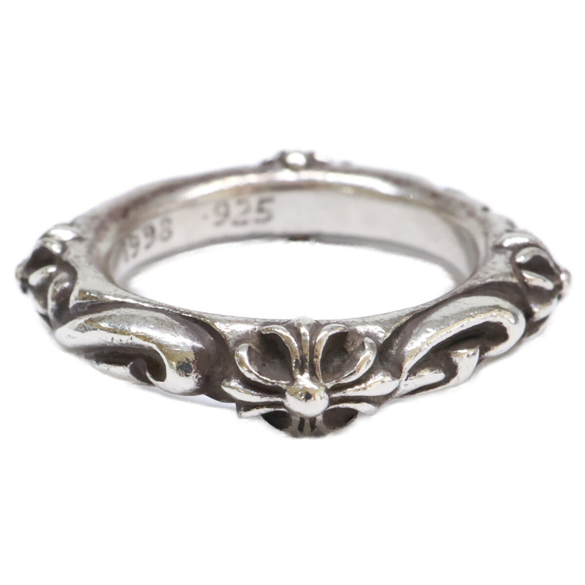 Chrome hearts クロムハーツ 925 SBTバンド リング 指輪