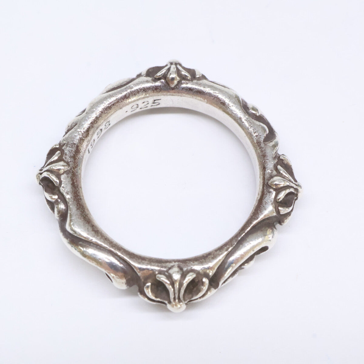 Chrome hearts クロムハーツ 925 SBTバンド リング 指輪