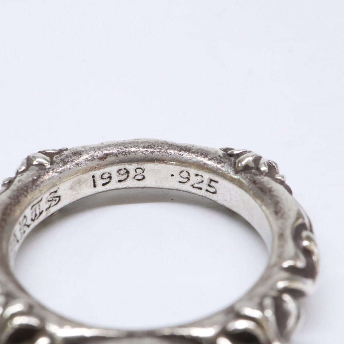 Chrome hearts クロムハーツ 925 SBTバンド リング 指輪