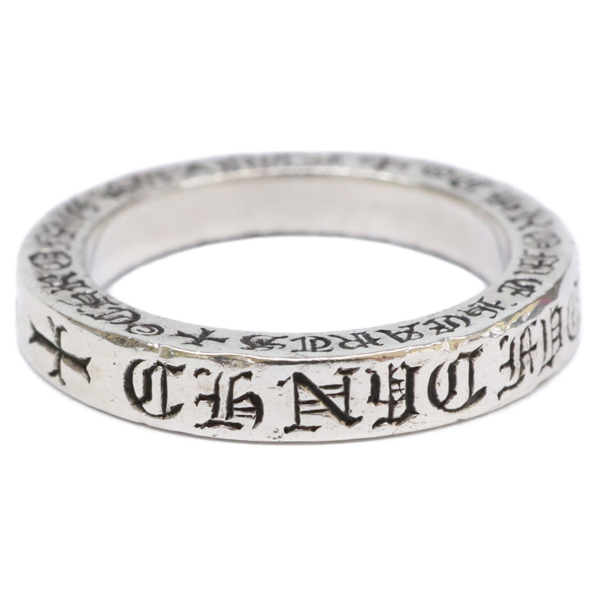 Chrome hearts クロムハーツ 925 3mm FUCK YOU スペーサー リング 指輪