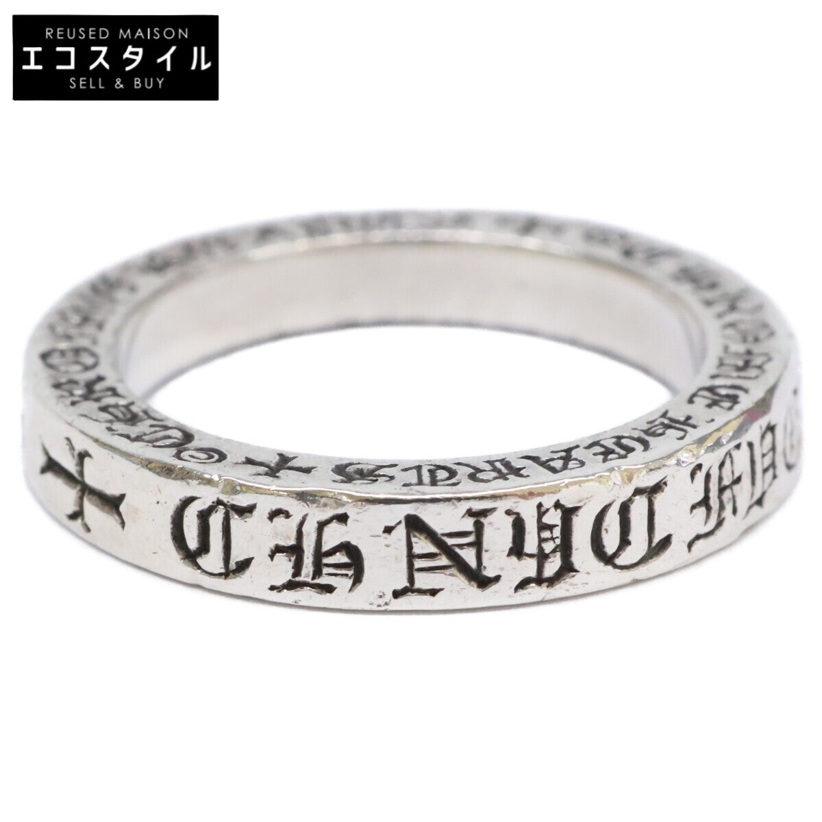 Chrome hearts クロムハーツ 925 3mm FUCK YOU スペーサー リング 指輪