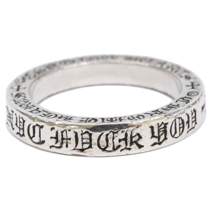 Chrome hearts クロムハーツ 925 3mm FUCK YOU スペーサー リング 指輪