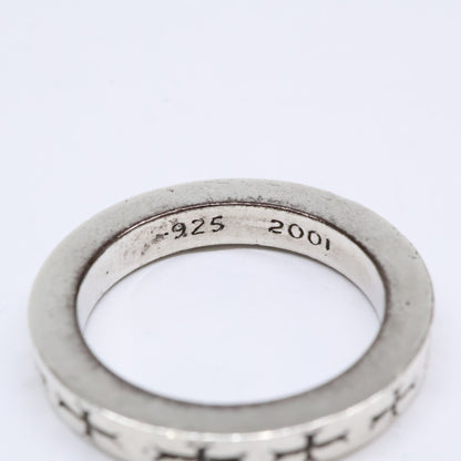 Chrome hearts クロムハーツ 925 3mm FUCK YOU スペーサー リング 指輪