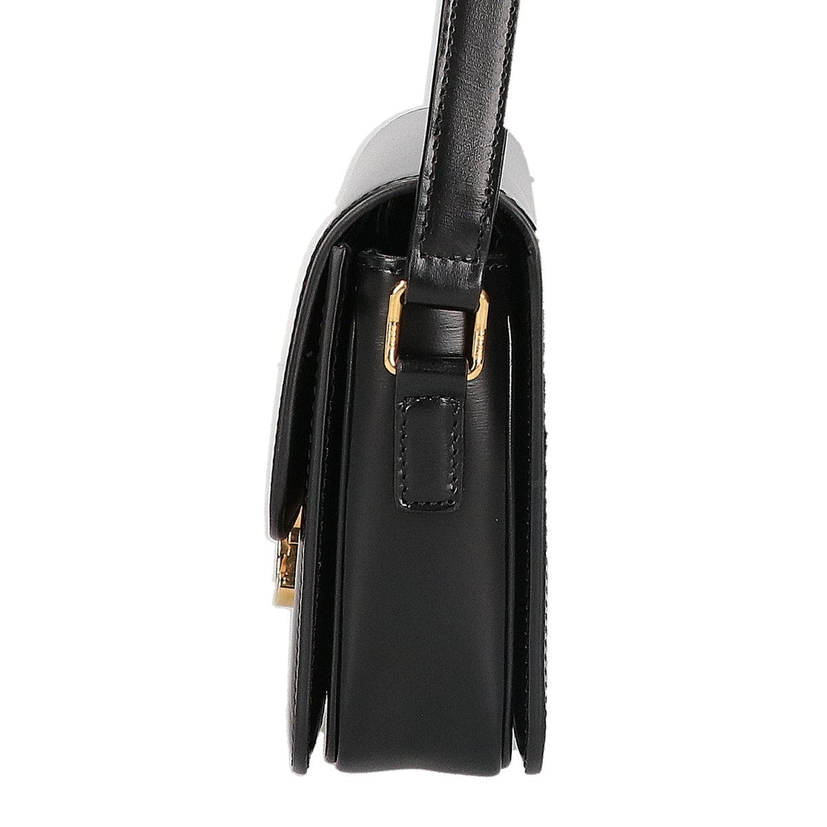 CELINE セリーヌ ティーン トリオンフ シャイニーカーフスキン ショルダーバッグ