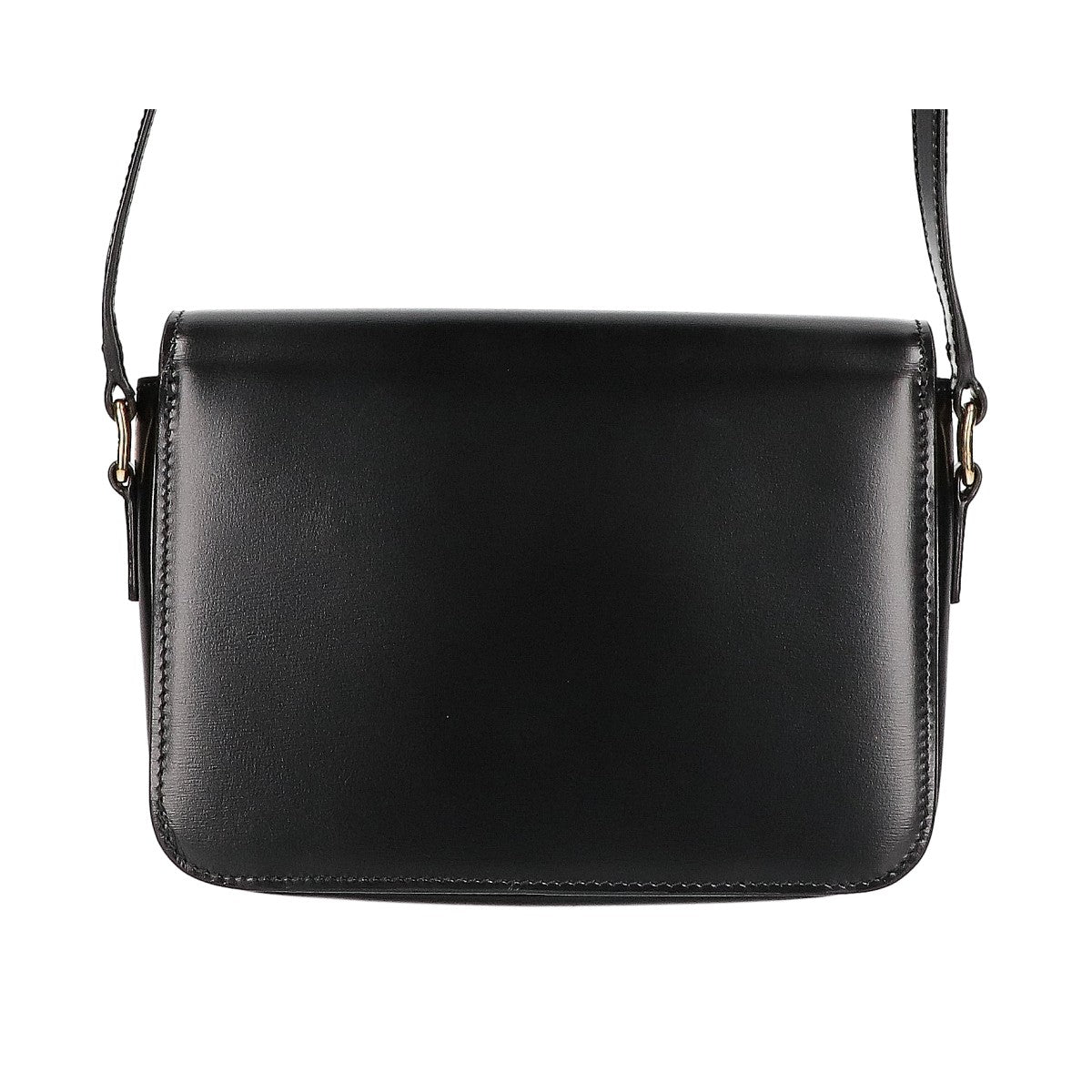 CELINE セリーヌ ティーン トリオンフ シャイニーカーフスキン ショルダーバッグ