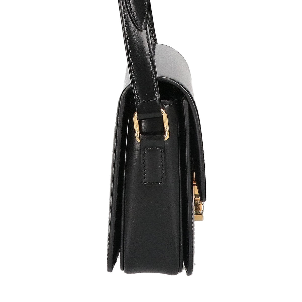 CELINE セリーヌ ティーン トリオンフ シャイニーカーフスキン ショルダーバッグ