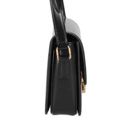 CELINE セリーヌ ティーン トリオンフ シャイニーカーフスキン ショルダーバッグ