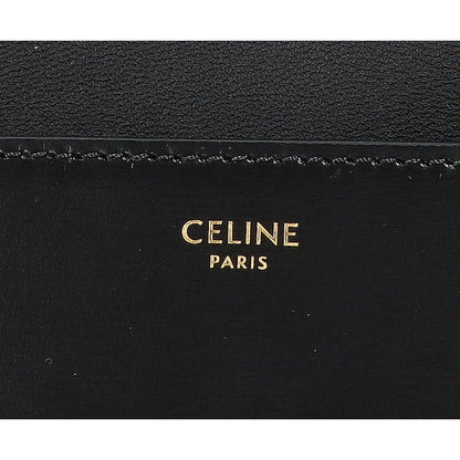 CELINE セリーヌ ティーン トリオンフ シャイニーカーフスキン ショルダーバッグ