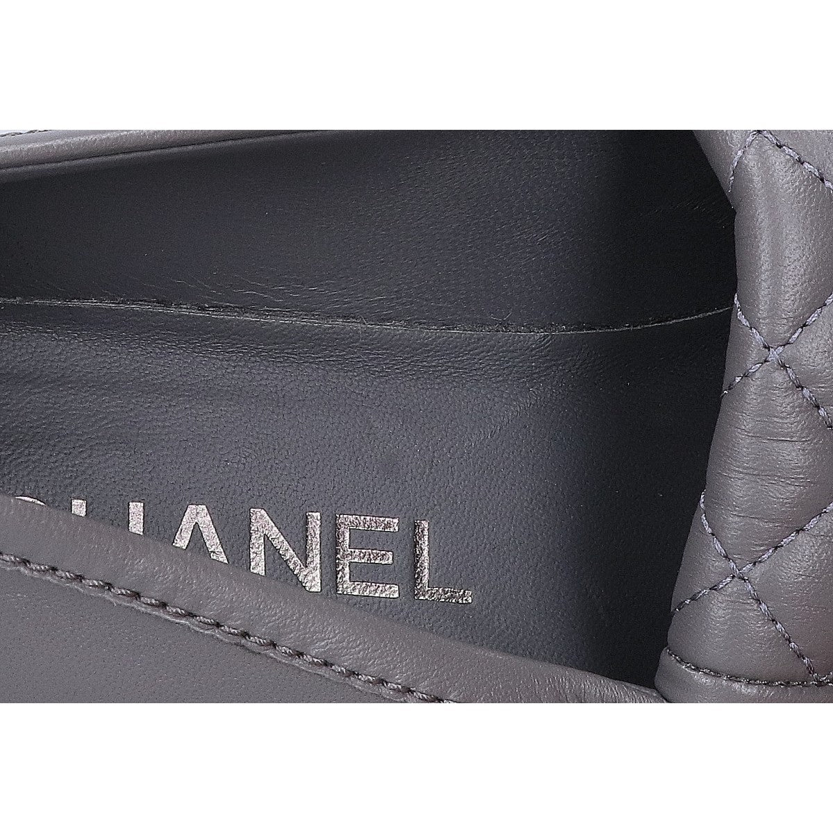 CHANEL シャネル G36646 ココマークターンロックマトラッセ ローファー シューズ