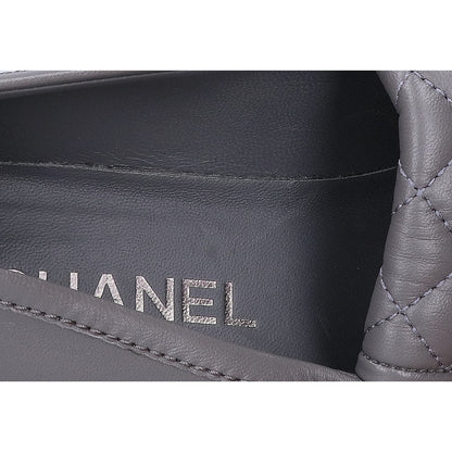 CHANEL シャネル G36646 ココマークターンロックマトラッセ ローファー シューズ