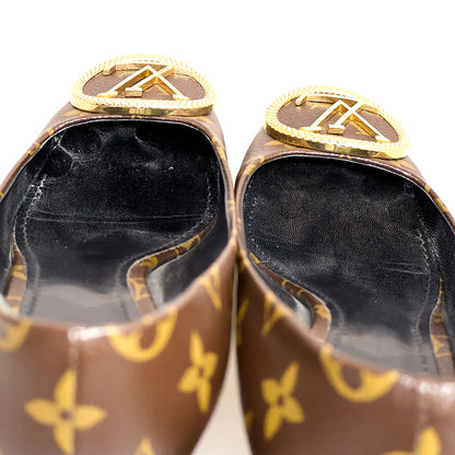 LOUIS VUITTON ルイヴィトン モノグラム マドレーヌライン パンプス シューズ レディース 37 18年製 シューズ