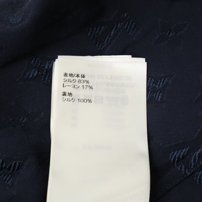 LOUIS VUITTON ルイヴィトン 【美品/国内正規/23年製】RW232W XEY FPBL06 シルク混 リバースモノグラムフェイルクーペシャツ トップス