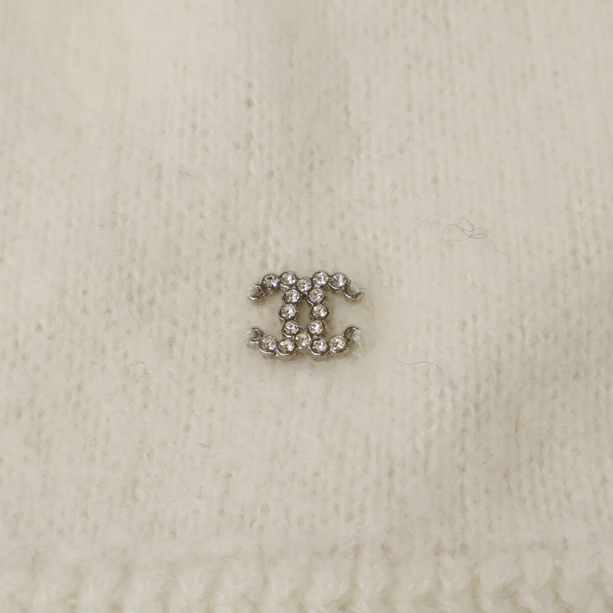 CHANEL シャネル 【美品/23AW】P74520K10862 カシミヤ/シルク混 ココマークｘスター ニットセーター トップス
