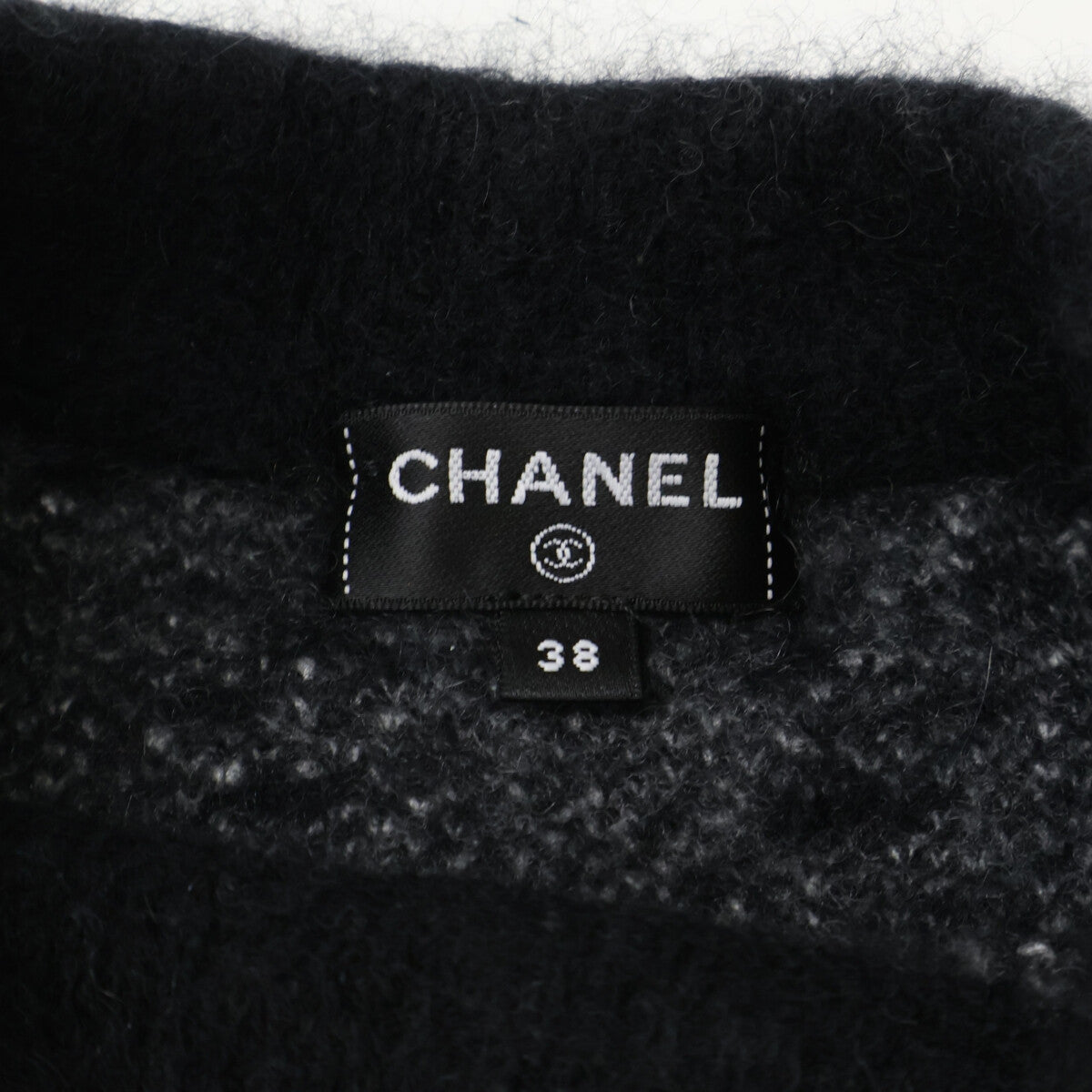 CHANEL シャネル 【美品/23AW】P74520K10862 カシミヤ/シルク混 ココマークｘスター ニットセーター トップス