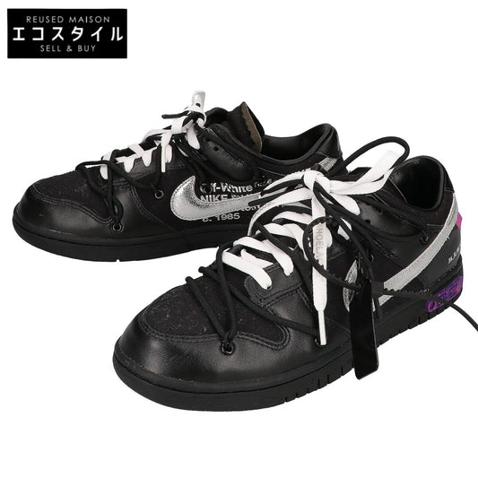NIKE ナイキ ｘOff-White オフホワイト【新品同様】DM1602-001 Dunk Low 1 of 50 Lot.50 ダンクロー The 50 スニーカー シューズ