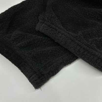 COMOLI コモリ 25AW C03-05013 ブラック シルク100 フリース ドローストリングパンツ ボトムス