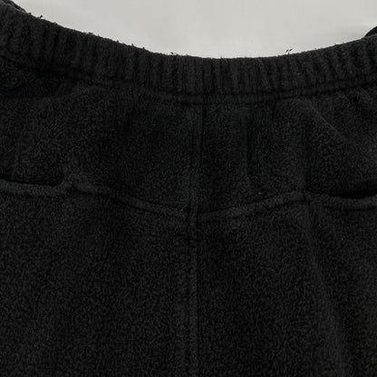 COMOLI コモリ 25AW C03-05013 ブラック シルク100 フリース ドローストリングパンツ ボトムス