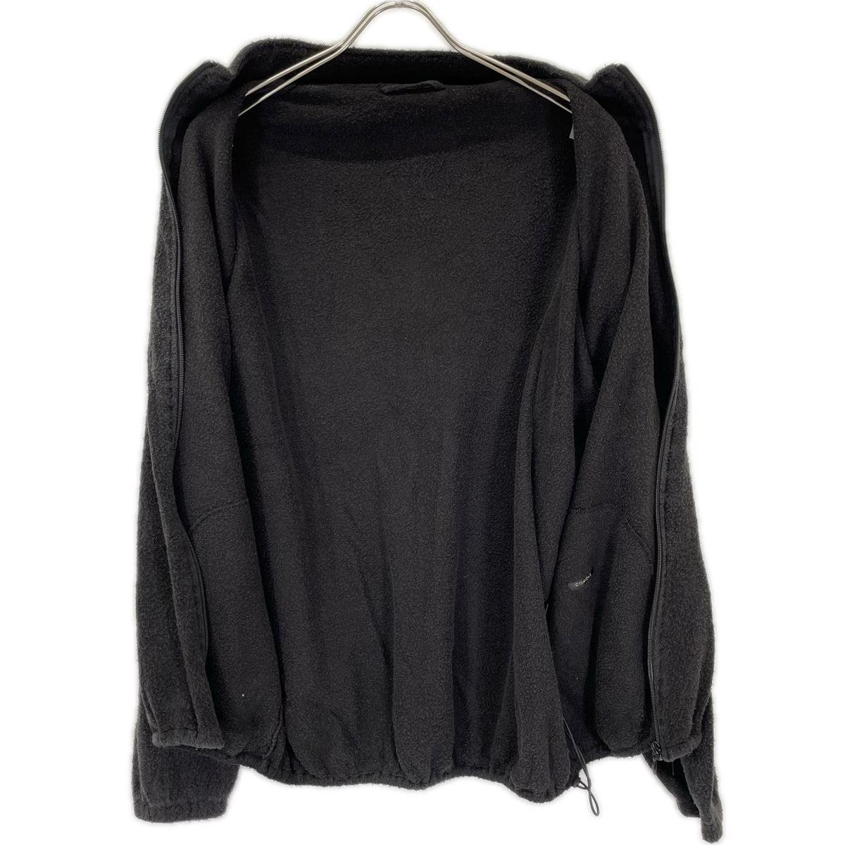 COMOLI コモリ 25AW C03-05011 ブラック シルク100 FLEECE ZIP JACKET フリースジップジャケット ジャケット