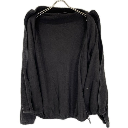 COMOLI コモリ 25AW C03-05011 ブラック シルク100 FLEECE ZIP JACKET フリースジップジャケット ジャケット