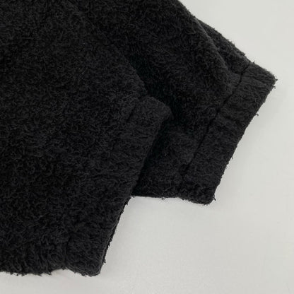 COMOLI コモリ 25AW C03-05011 ブラック シルク100 FLEECE ZIP JACKET フリースジップジャケット ジャケット