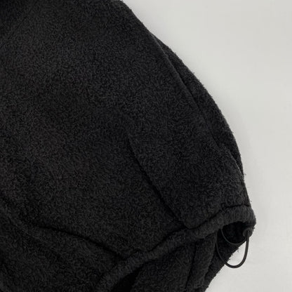 COMOLI コモリ 25AW C03-05011 ブラック シルク100 FLEECE ZIP JACKET フリースジップジャケット ジャケット