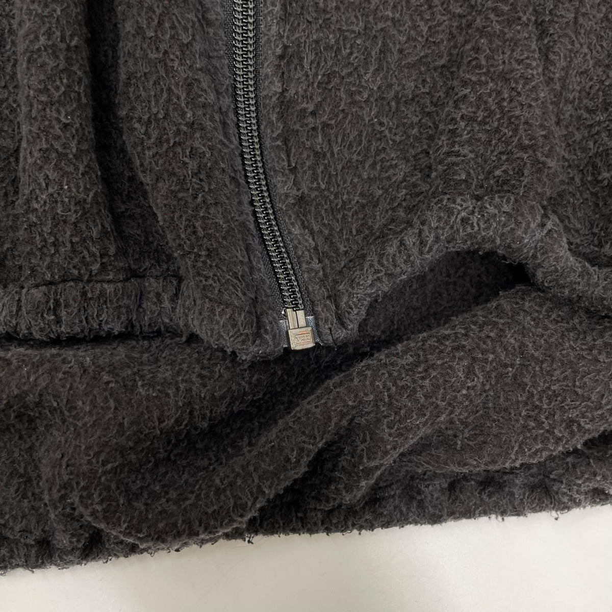 COMOLI コモリ 25AW C03-05011 ブラック シルク100 FLEECE ZIP JACKET フリースジップジャケット ジャケット