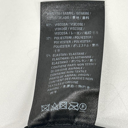 BALENCIAGA バレンシアガ 【HOMEWEAR】22年 681812 ブラック 長袖 総柄シャツ トップス