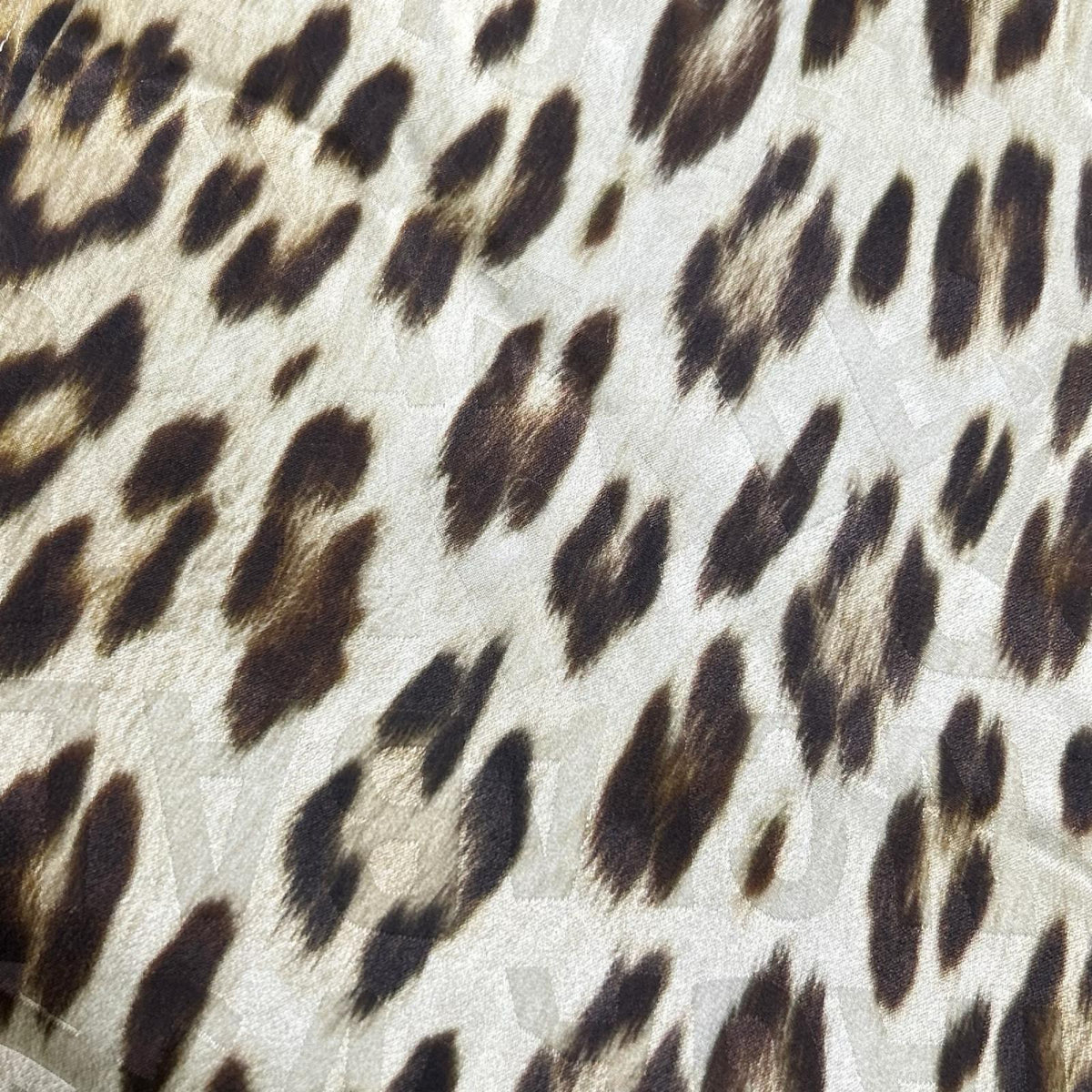 BALENCIAGA バレンシアガ 【garde robe】22年 733757 レオパード シルク長袖シャツ トップス