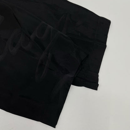 BALENCIAGA バレンシアガ 【HOMEWEAR】21年 681812 ブラック 長袖 総柄シャツ トップス