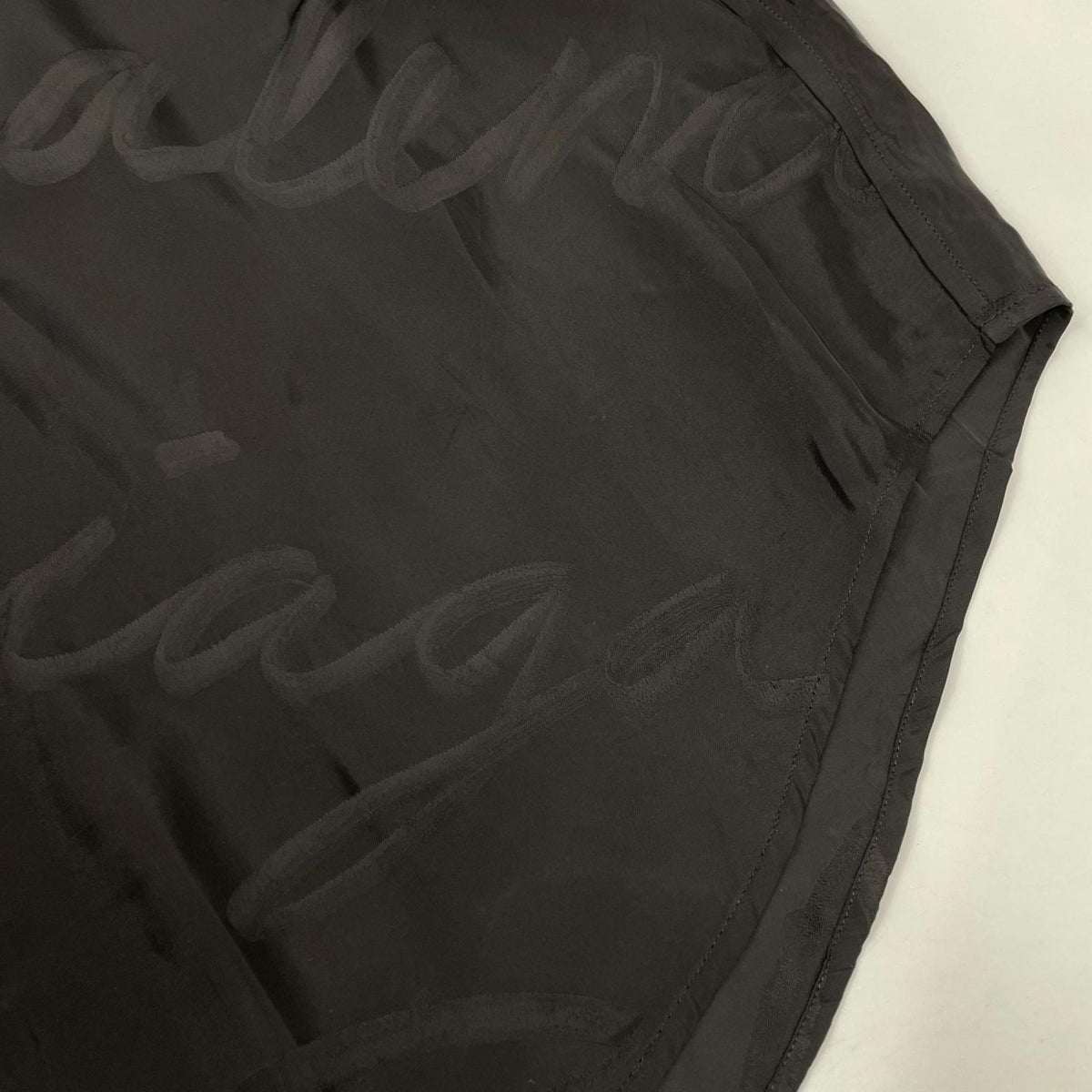 BALENCIAGA バレンシアガ 【HOMEWEAR】21年 681812 ブラック 長袖 総柄シャツ トップス