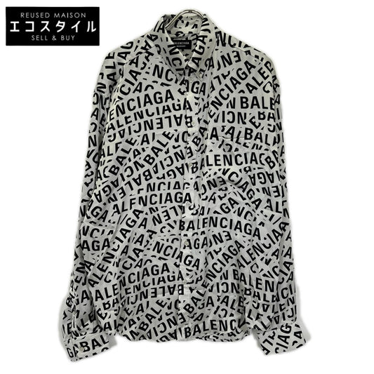 BALENCIAGA バレンシアガ 【WARDROBE】22年 662983 ホワイト 長袖シャツ トップス