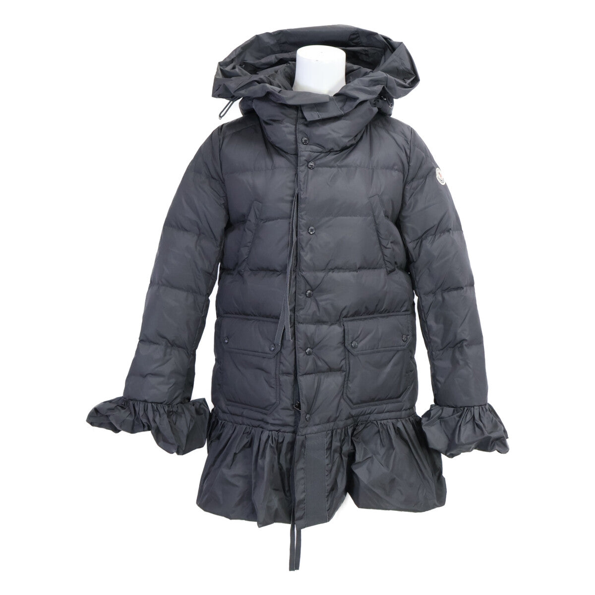 MONCLER モンクレール SERRE GIUBBOTTO フリル フーディダウンジャケット ジャケット