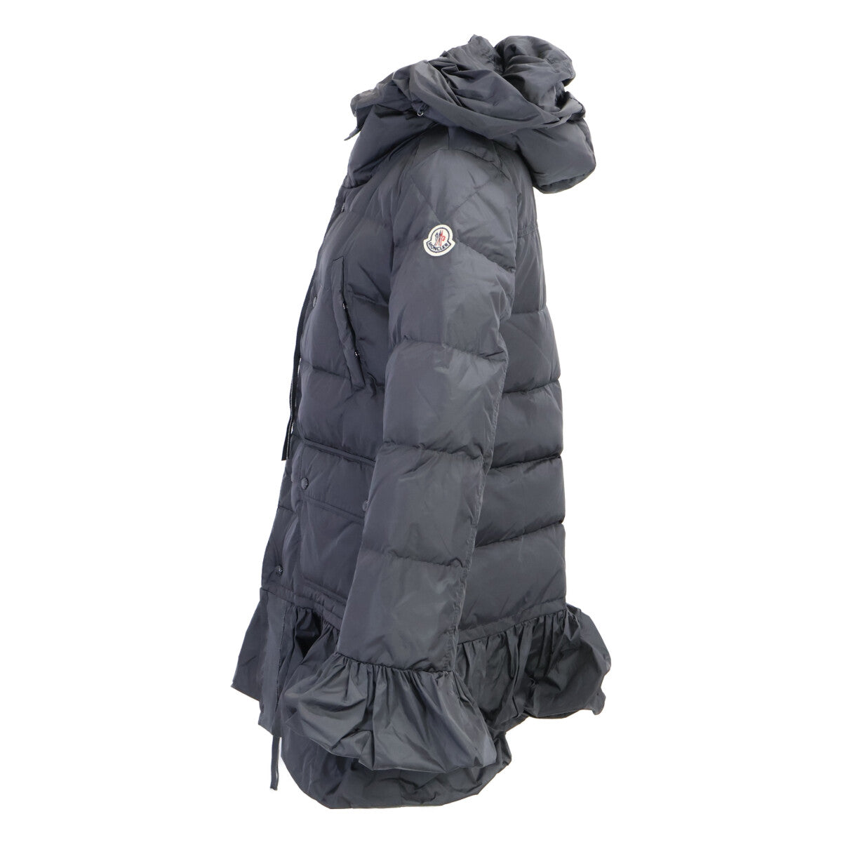 MONCLER モンクレール SERRE GIUBBOTTO フリル フーディダウンジャケット ジャケット