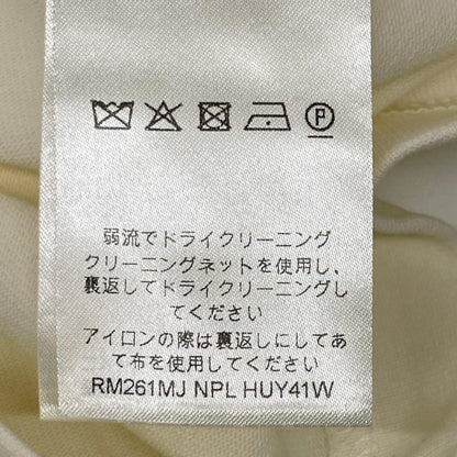 LOUIS VUITTON ルイヴィトン 26SS RM261MJ NPL HUY41W ホワイト エンブロイダリー シグネチャーTシャツ トップス