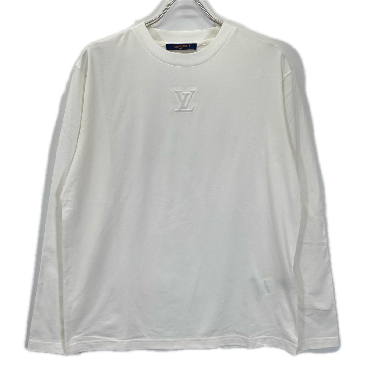 LOUIS VUITTON ルイヴィトン 25SS RM251Q NPG HSY43W エンボス LV ロゴ ロングスリーブ Tシャツ トップス